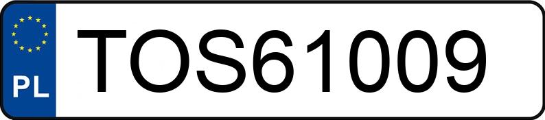 Die Registrierungsnummer TOS 61009 hat CITROEN Saxo 1.1 Kat. Saxo 1.1 Kat. - TOS61009