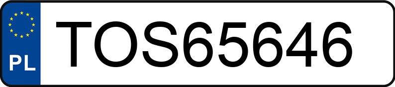 Numer rejestracyjny TOS 65646 posiada MERCEDES-BENZ E 200 - TOS65646