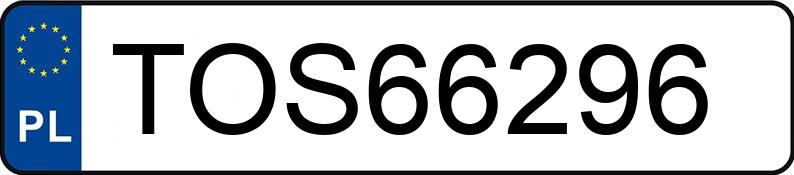 Numer rejestracyjny TOS 66296 posiada FIAT FREEMONT - TOS66296 Numer rejestracyjny TOS 66296 posiada FIAT FREEMONT - TOS66296