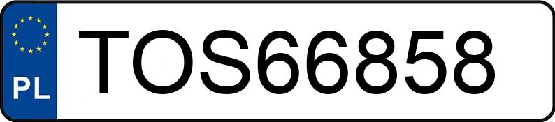 Numer rejestracyjny TOS 66858 posiada VOLKSWAGEN CADDY - TOS66858