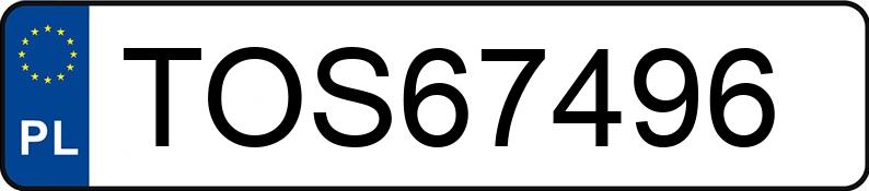 Numer rejestracyjny TOS 67496 posiada MASERATI Quattroporte MR`13 E5 S Q4 - TOS67496