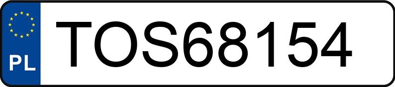 Numer rejestracyjny TOS 68154 posiada VOLVO XC90 - TOS68154