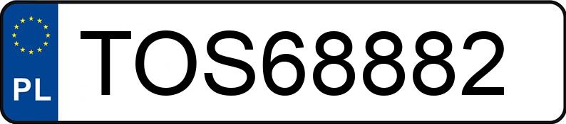 Numer rejestracyjny TOS 68882 posiada OPEL Astra III 1.6 MR`04 E4 Elegance - TOS68882