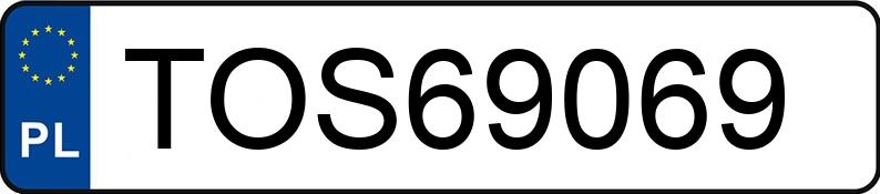 Numer rejestracyjny TOS 69069 posiada AUDI S3 - TOS69069