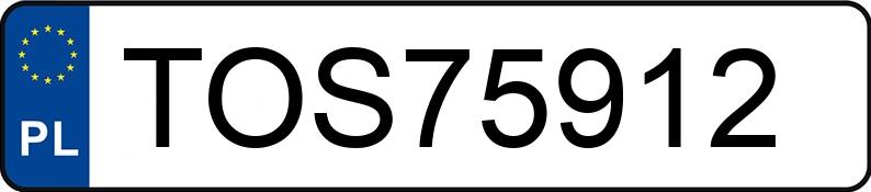 Numer rejestracyjny TOS 75912 posiada ALFA ROMEO 156 1.8 16V Kat. MR`97 932 T.Spark - TOS75912