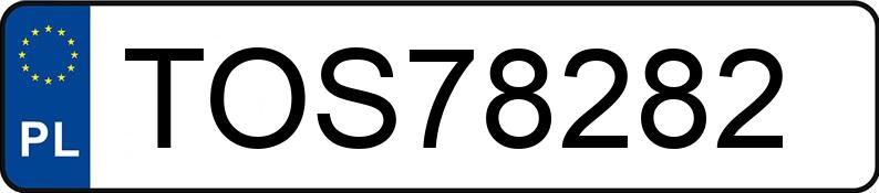 Numer rejestracyjny TOS 78282 posiada OPEL Meriva MR`10 E5 Enjoy - TOS78282