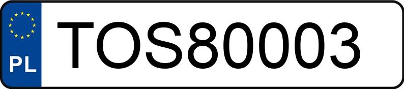 Numer rejestracyjny TOS 80003 posiada AUDI A5 Coupe Quattro 3.0 TDi DPF MR`07 E4 B8 A5 Coupe Quattro 3.0 TDi DPF MR`07 E4 B8 - TOS80003