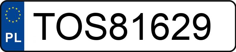 Le numéro d’enregistrement TOS 81629 a VOLKSWAGEN Transporter T5 GP TDi MR`10 E5 3.0t - TOS81629