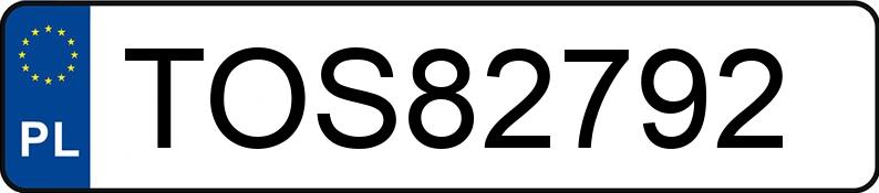 Numer rejestracyjny TOS 82792 posiada BMW X6 - TOS82792