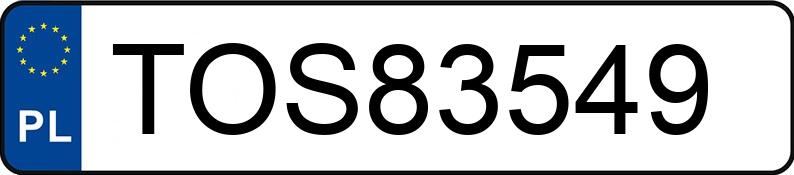 Numer rejestracyjny TOS 83549 posiada OPEL ASTRA - TOS83549 Numer rejestracyjny TOS 83549 posiada OPEL ASTRA - TOS83549