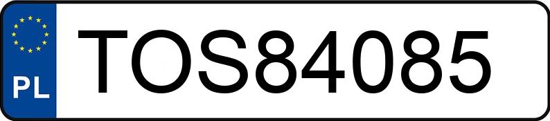 Numer rejestracyjny TOS 84085 posiada FORD MONDEO - TOS84085 Numer rejestracyjny TOS 84085 posiada FORD MONDEO - TOS84085