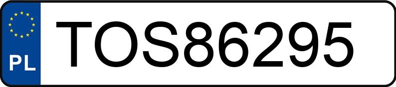 Numer rejestracyjny TOS 86295 posiada BMW 320 2.0 D - TOS86295