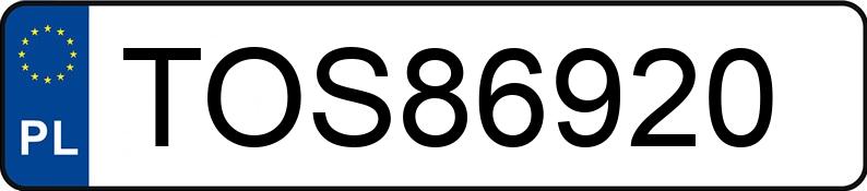 Numer rejestracyjny TOS 86920 posiada OPEL ASTRA - TOS86920 Numer rejestracyjny TOS 86920 posiada OPEL ASTRA - TOS86920