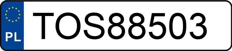 Numer rejestracyjny TOS 88503 posiada AUDI Q7 - TOS88503 Numer rejestracyjny TOS 88503 posiada AUDI Q7 - TOS88503