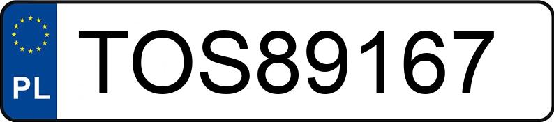 Numer rejestracyjny TOS 89167 posiada TOYOTA PRIUS - TOS89167 Numer rejestracyjny TOS 89167 posiada TOYOTA PRIUS - TOS89167