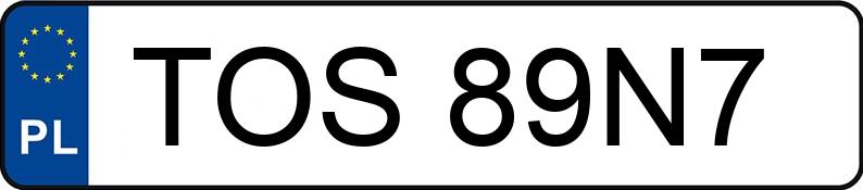 Numer rejestracyjny TOS 89N7 posiada BENYCO CRUISER TD125-45 - TOS89N7
