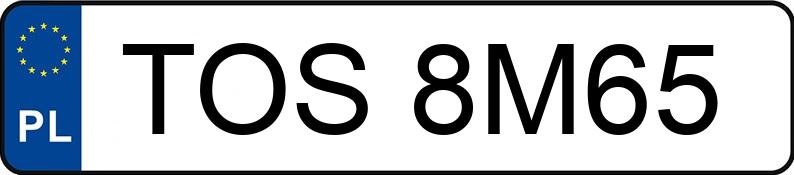 Numer rejestracyjny TOS 8M65 posiada SEAT Ibiza 1.9 TDI MR`02 E3 6L Stella - TOS8M65 Numer rejestracyjny TOS 8M65 posiada SEAT Ibiza 1.9 TDI MR`02 E3 6L Stella - TOS8M65