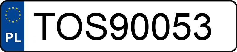 Numer rejestracyjny TOS 90053 posiada OPEL ASTRA TWIN TOP - TOS90053