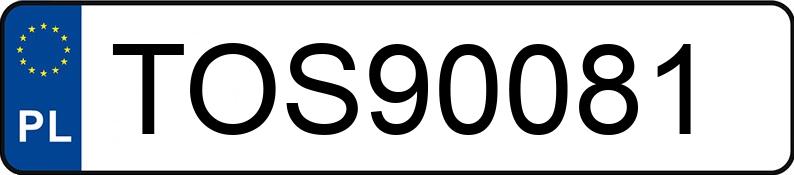 Numer rejestracyjny TOS 90081 posiada SEAT Leon 2.0 TDI-CR MR`13 E5 5F Style S&S - TOS90081