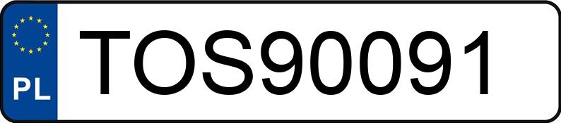 Numer rejestracyjny TOS 90091 posiada MERCEDES-BENZ B 150 MR`05 E4 245 B 150 MR`05 E4 245 - TOS90091