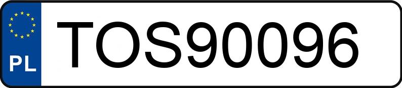 Numer rejestracyjny TOS 90096 posiada HYUNDAI i30 1.4 MR`10 E5 - TOS90096