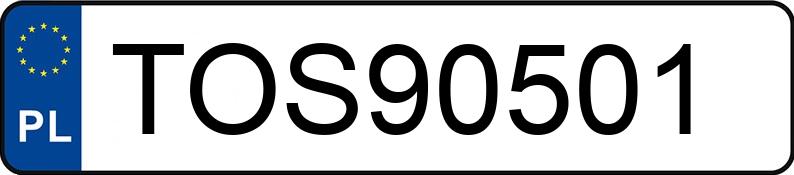 Numer rejestracyjny TOS 90501 posiada VOLKSWAGEN Tiguan Allspace 2.0 TDI MR`17 E6 Trendline SCR - TOS90501