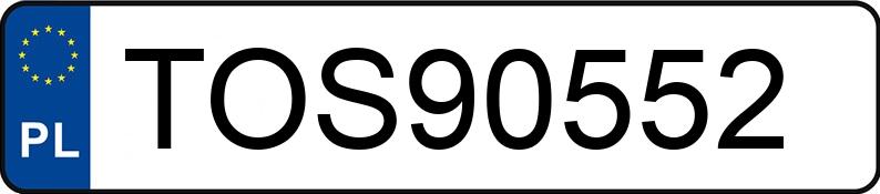Registreringsnummeret TOS 90552 har MERCEDES-BENZ CLK 230 Kompressor Kat. MR`97 208 Elegance - TOS90552
