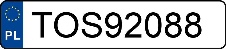 Numer rejestracyjny TOS 92088 posiada RENAULT Megane IV dCi MR`16 E6 Business Blue 95 - TOS92088