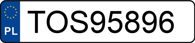 Il numero di registrazione TOS 95896 ha ALFA ROMEO ALFA GIULIETTA 940 - TOS95896