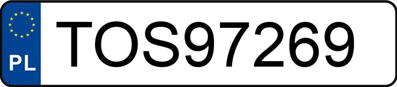 Numer rejestracyjny TOS 97269 posiada MERCEDES-BENZ CL 63 AMG MR`10 E5 216 CL 63 AMG MR`10 E5 216 - TOS97269
