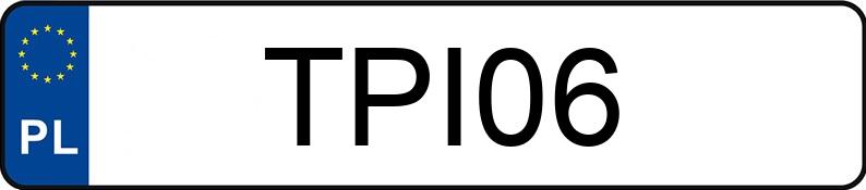 Numer rejestracyjny TPI 06 posiada AUSTIN PRINCESS - TPI06