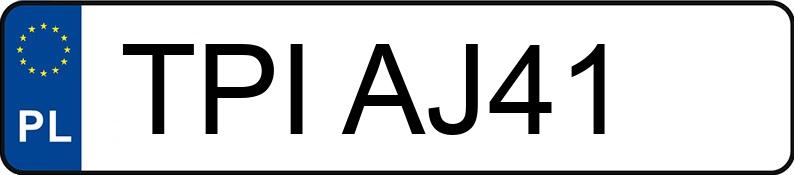 Numer rejestracyjny TPI AJ41 posiada RENAULT MEGANE SCENIC - TPIAJ41 Numer rejestracyjny TPI AJ41 posiada RENAULT MEGANE SCENIC - TPIAJ41