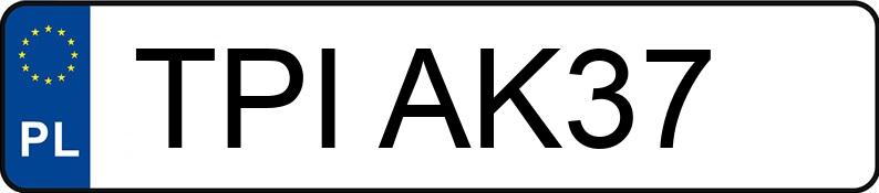 Numer rejestracyjny TPI AK37 posiada RENAULT D 280 E6 14.0t D14 MED P4x2 280 Crew Cab - TPIAK37