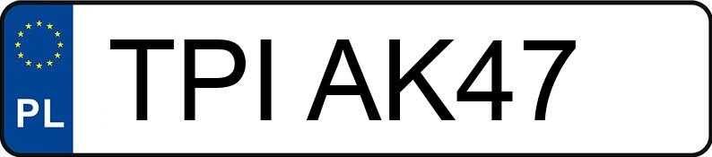 Numer rejestracyjny TPI AK47 posiada MERCEDES-BENZ 316 Sprinter CDI E3 3.5t 316 Sprinter CDI E3 3.5t - TPIAK47