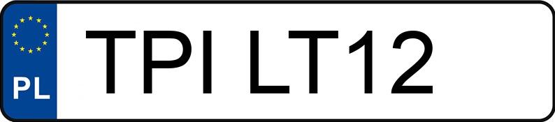 Numer rejestracyjny TPI LT12 posiada AUDI A6 - TPILT12 Numer rejestracyjny TPI LT12 posiada AUDI A6 - TPILT12