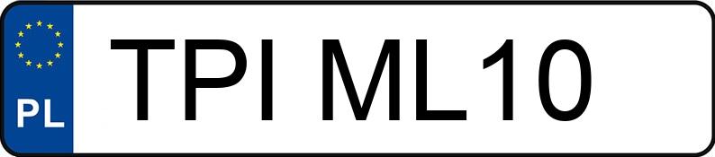 Numer rejestracyjny TPI ML10 posiada VOLKSWAGEN Tiguan 2.0 Diesel DPF MR`12 E6 Trend & Fun - TPIML10