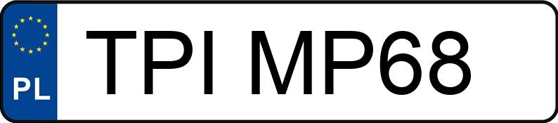 Numer rejestracyjny TPI MP68 posiada BMW 730 Diesel DPF MR`08 E4 FO1/FO2 Aut. - TPIMP68