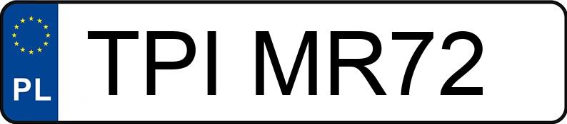 Numer rejestracyjny TPI MR72 posiada MASERATI Quattroporte MR`13 E5 S - TPIMR72