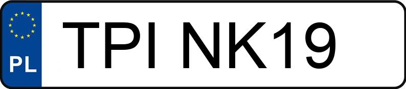 Numer rejestracyjny TPI NK19 posiada BMW 118D - TPINK19