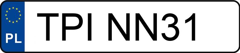 Numer rejestracyjny TPI NN31 posiada BMW 323i Kat. MR`98 E46 323i Kat. MR`98 E46 - TPINN31