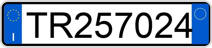 Numer rejestracyjny TR257024 posiada FIAT Fiorino 1a serie