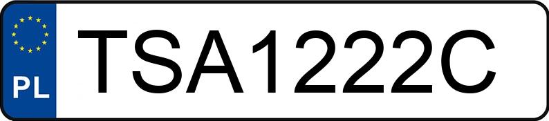 Numer rejestracyjny TSA 1222C posiada VOLKSWAGEN Golf V 1.9 TDi MR`03 E4 GT Sport - TSA1222C Numer rejestracyjny TSA 1222C posiada VOLKSWAGEN Golf V 1.9 TDi MR`03 E4 GT Sport - TSA1222C