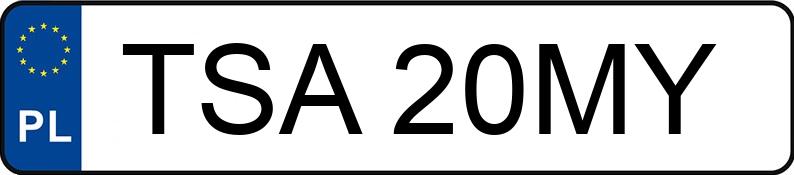 Numer rejestracyjny TSA 20MY posiada VOLKSWAGEN Polo III 1.6 Kat. MR`94 75 - TSA20MY Numer rejestracyjny TSA 20MY posiada VOLKSWAGEN Polo III 1.6 Kat. MR`94 75 - TSA20MY