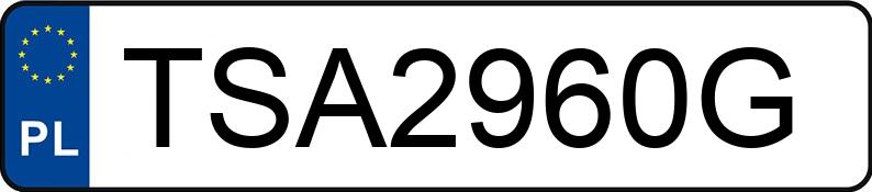 Numer rejestracyjny TSA2960G posiada BMW 320 Touring Diesel Kat. MR`01 E3 E46 320 Touring Diesel Kat. MR`01 E3 E46