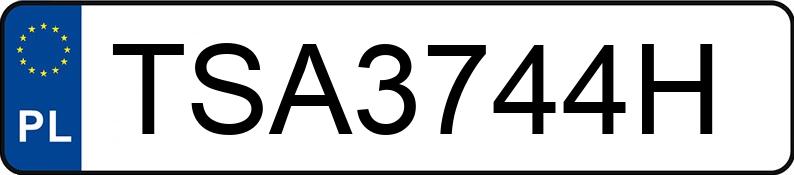 Numer rejestracyjny TSA 3744H posiada AUDI A6 LIMOUSINE - TSA3744H