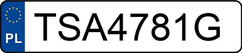 Numer rejestracyjny TSA 4781G posiada BMW 525 - TSA4781G Numer rejestracyjny TSA 4781G posiada BMW 525 - TSA4781G