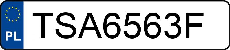 Numer rejestracyjny TSA 6563F posiada BMW 330 - TSA6563F