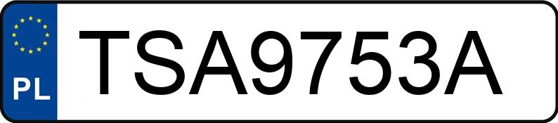 Numer rejestracyjny TSA 9753A posiada ALFA ROMEO 159 - TSA9753A