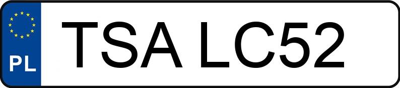 Numer rejestracyjny TSA LC52 posiada MERCEDES-BENZ E 250 TD - TSALC52