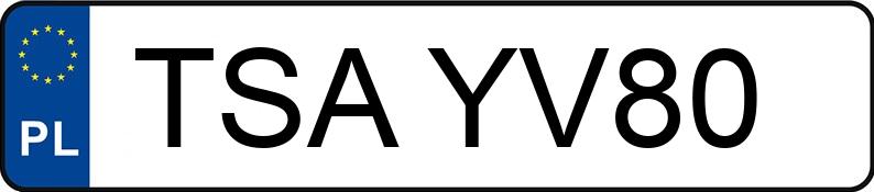 Numer rejestracyjny TSA YV80 posiada APRILIA Skutery do 50 ccm SR 50 LC Racing - TSAYV80